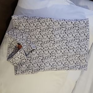 Men's Van Heusen SLIM FIT Flex Dress Shirt gray